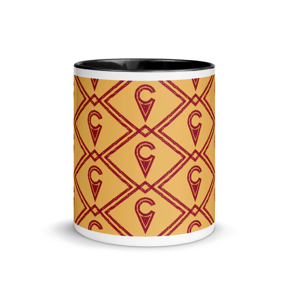 KUSA Craft Logo Coffee Mug | Colored Rim & Handle - Image 3