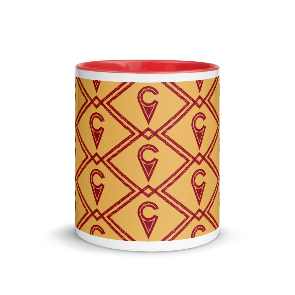 KUSA Craft Logo Coffee Mug | Colored Rim & Handle - Image 4