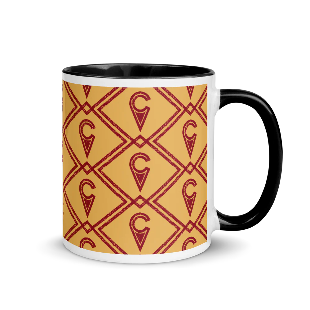 KUSA Craft Logo Coffee Mug | Colored Rim & Handle - Image 5