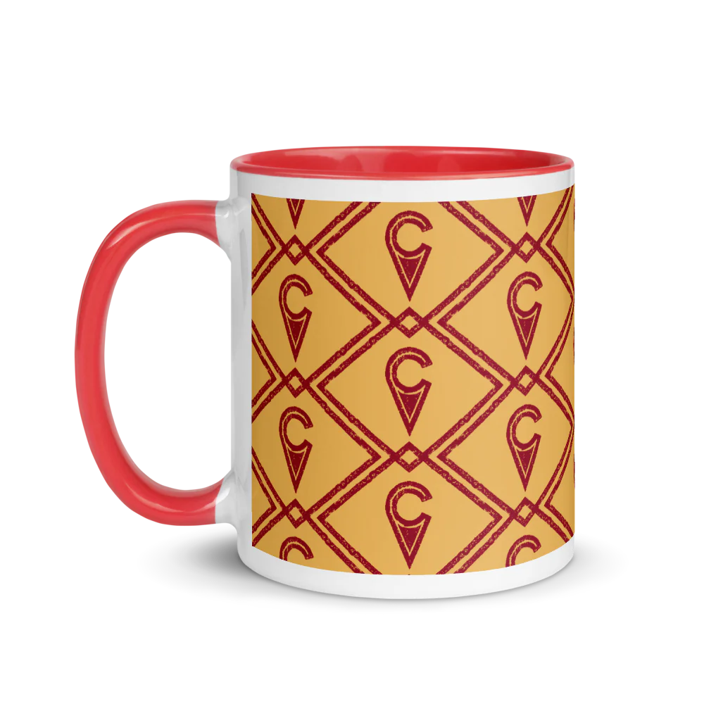 KUSA Craft Logo Coffee Mug | Colored Rim & Handle - Image 6