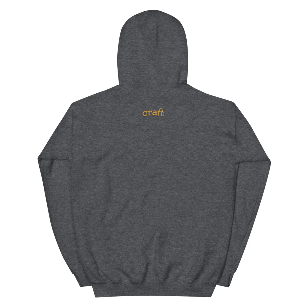 Craft Logo Hoodie - Gold Logo - Image 15
