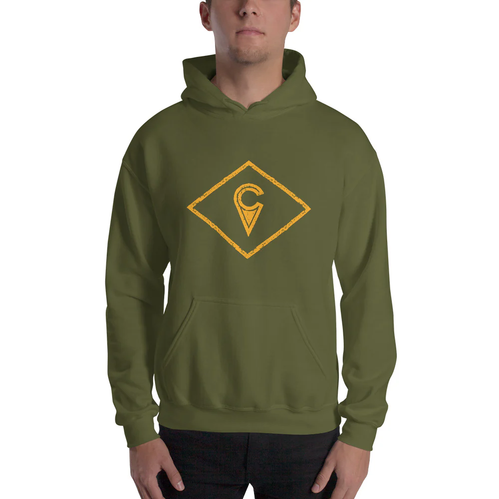 Craft Logo Hoodie - Gold Logo - Image 5