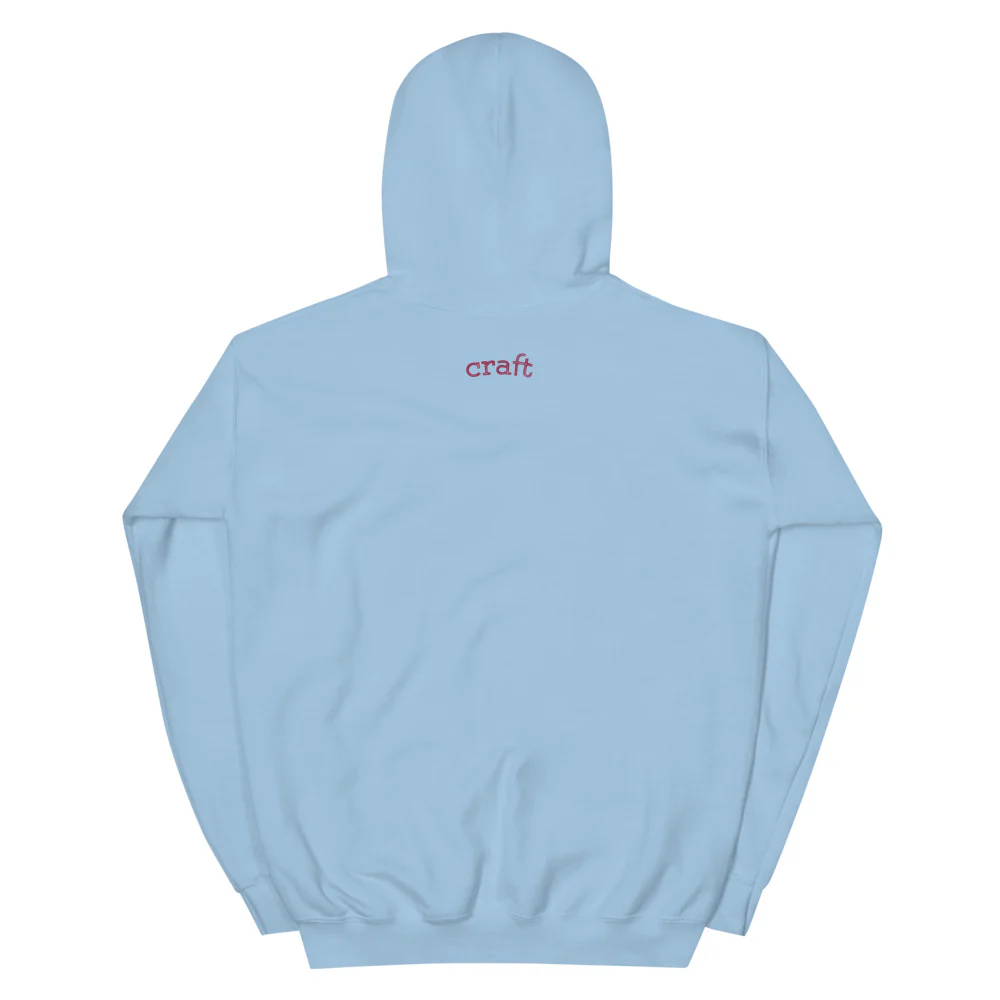 Craft Logo Hoodie - Red Logo - Image 13