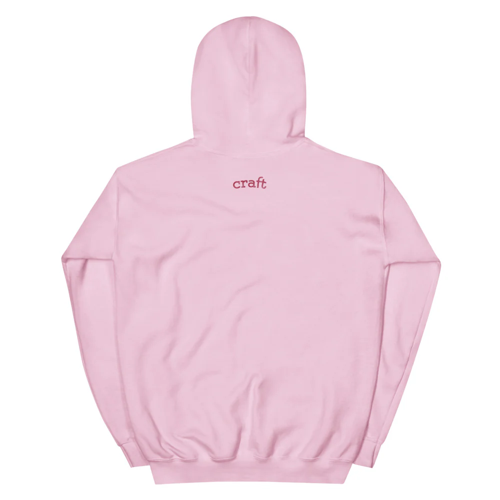 Craft Logo Hoodie - Red Logo - Image 15