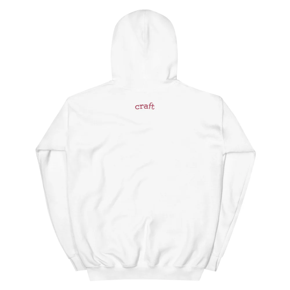 Craft Logo Hoodie - Red Logo - Image 16