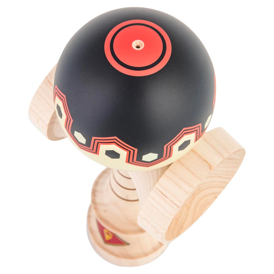 Craft Kendama - Origami - Silk - Black & Tan - Image 3
