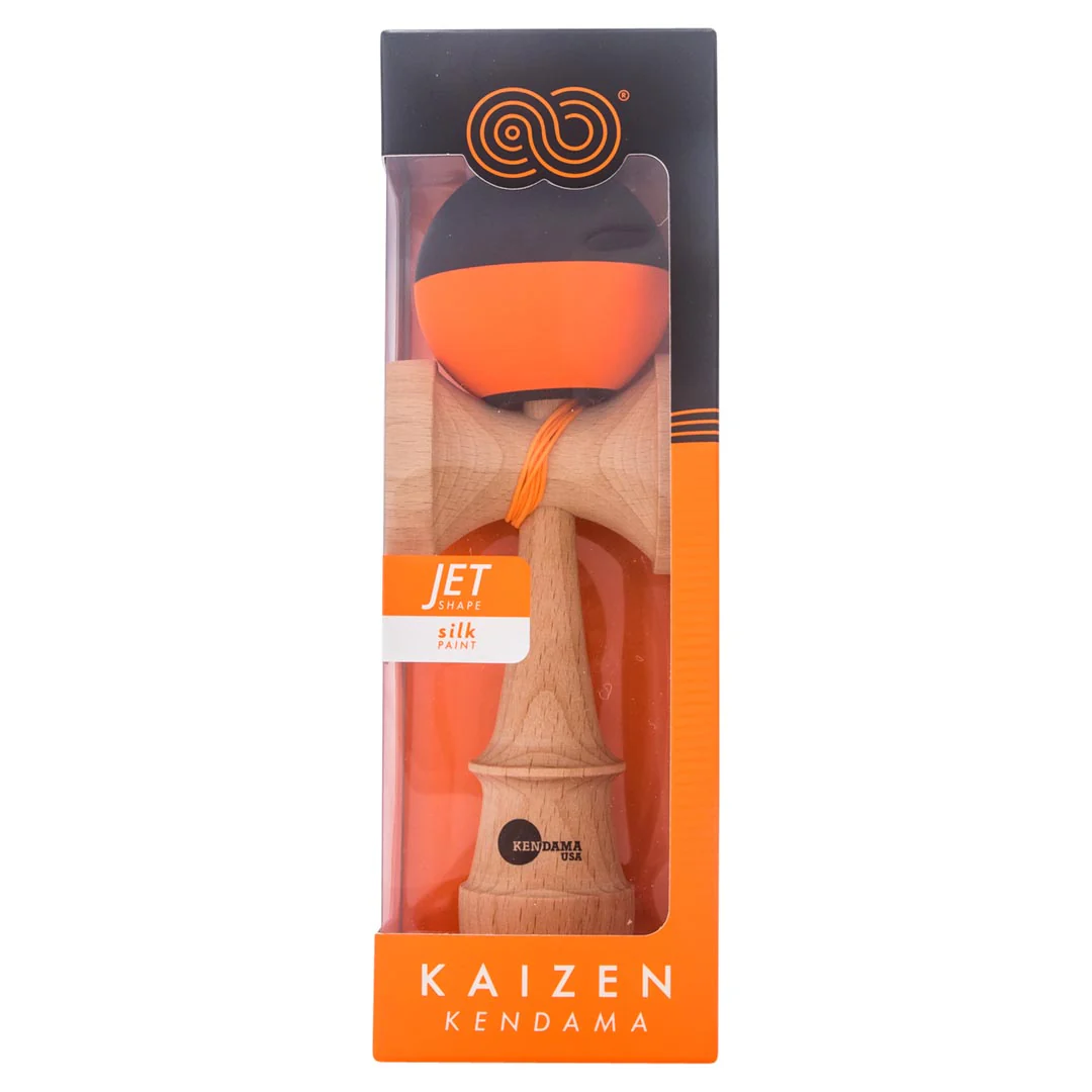 Kaizen Half Split - JET Shape - Orange & Black - Image 6