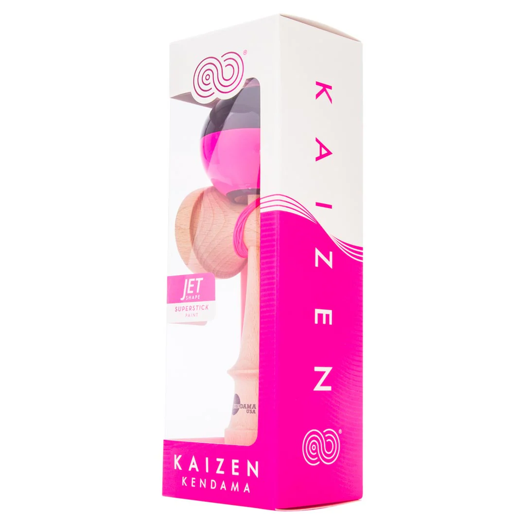 Kaizen Half Split - JET Shape - Pink & Black - Image 4