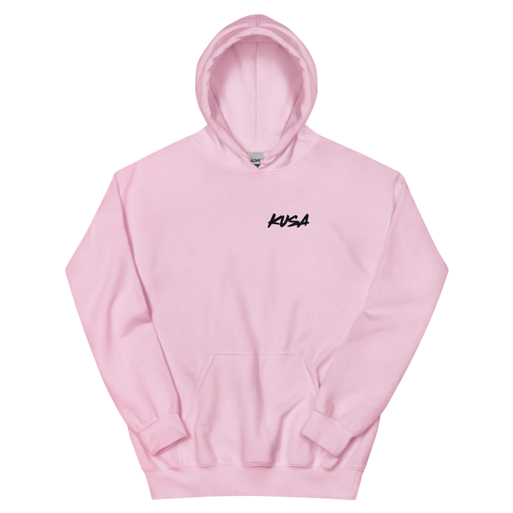 KUSA Script Logo Hoodie - Minimal - Black Logo - Image 8