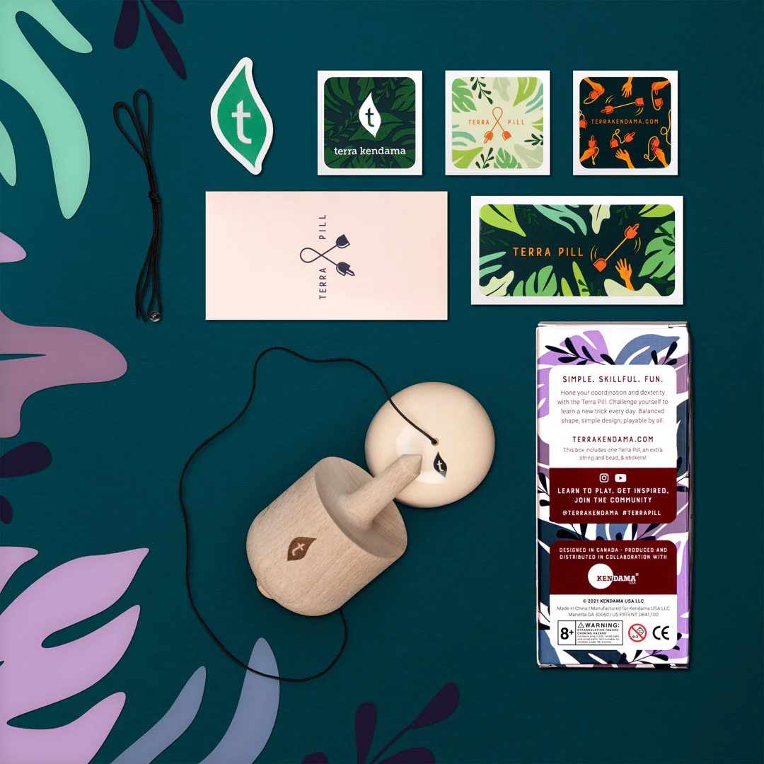 Terra Midsize Pill - Flora - Cream - Image 4